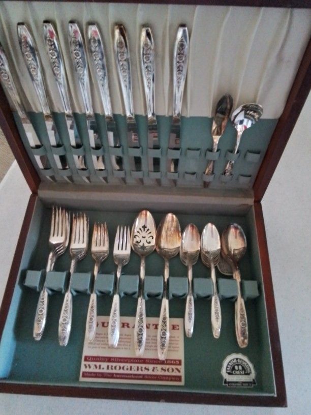 Vintage Wm. Roger's Silver-Plated Flatware