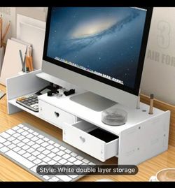 Desktop Shelve Drawer Stand 