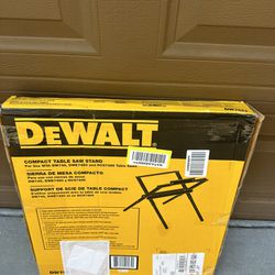 Dewalt compact table saw stand