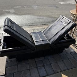 Truck bed tool storage