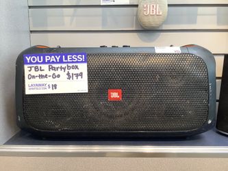 JBL Partybox On-The-Go Bluetooth Speaker | VERY Used Condition