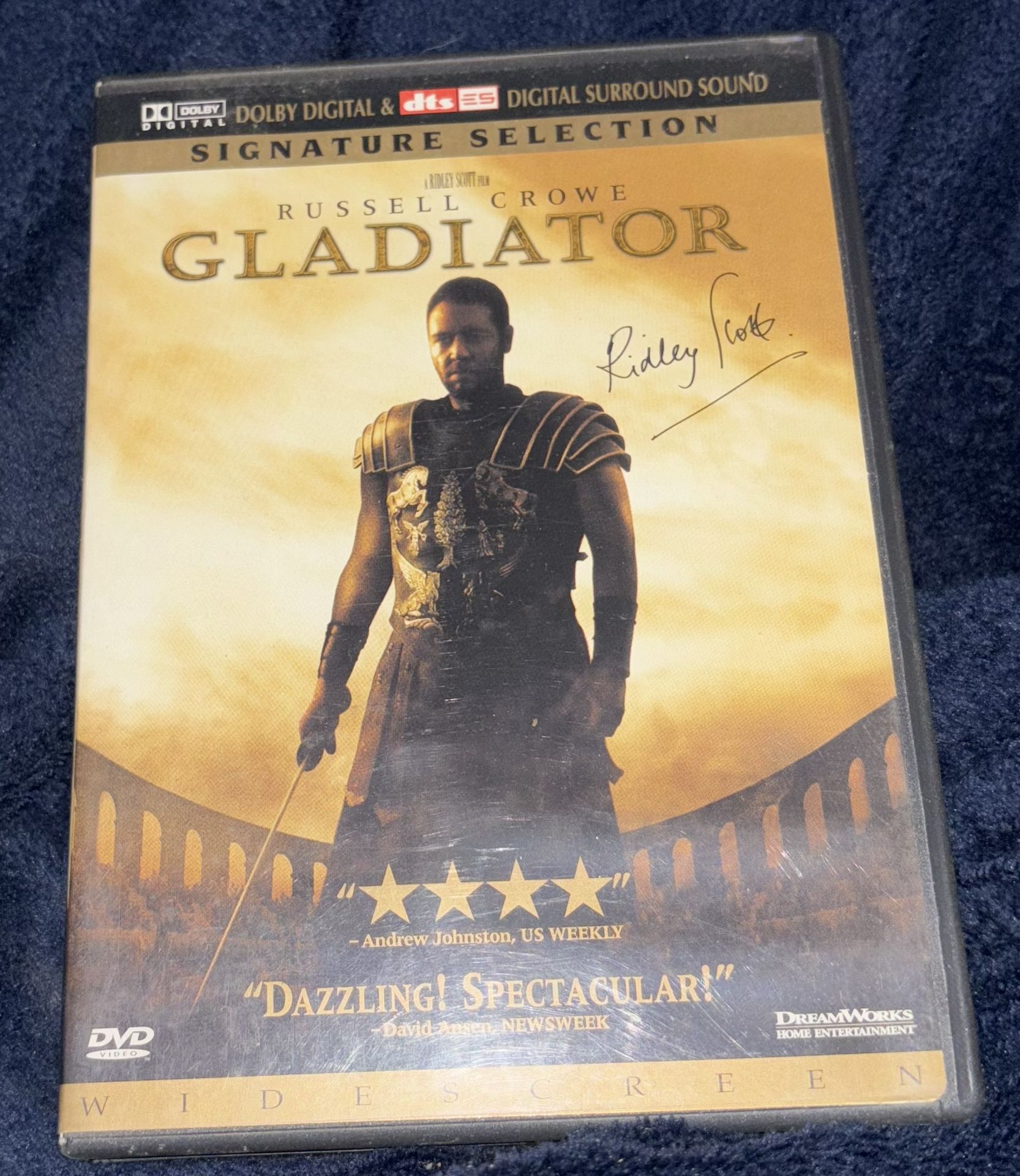 Gladiator On DVD (Ridley Scott Film) *Signature Selection* Multi-Disc