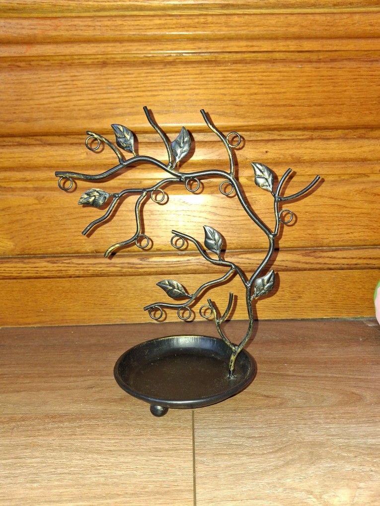Metal Tree Earring Organizer 