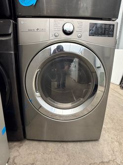 LG Stainless Steel gas dryer