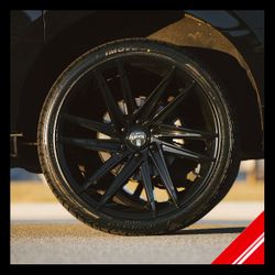 Brand New 24" Dub DC275 Blaze 6x139.7 Gloss Black Wheels