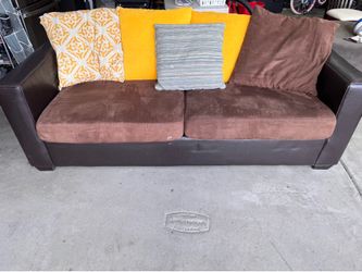 FREE couch. Back cushions are gone