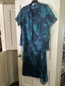 Plus Size Dress And Cover Up