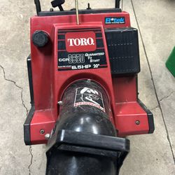 Toro Ccr  3650 With Elec Start 