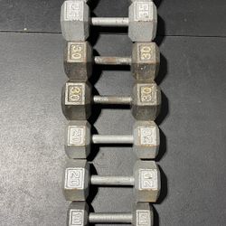 HEX DUMBBELLS 