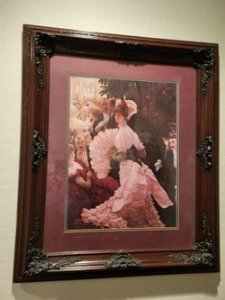 Antique picture carved frame very large, perfect old