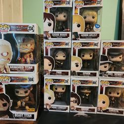 Attack On Titan Funko Pops