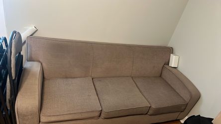 3-Seat Fabric Sofa Couch