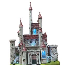 Disney Castle Collection Snow White Castle Light Up Figurine  