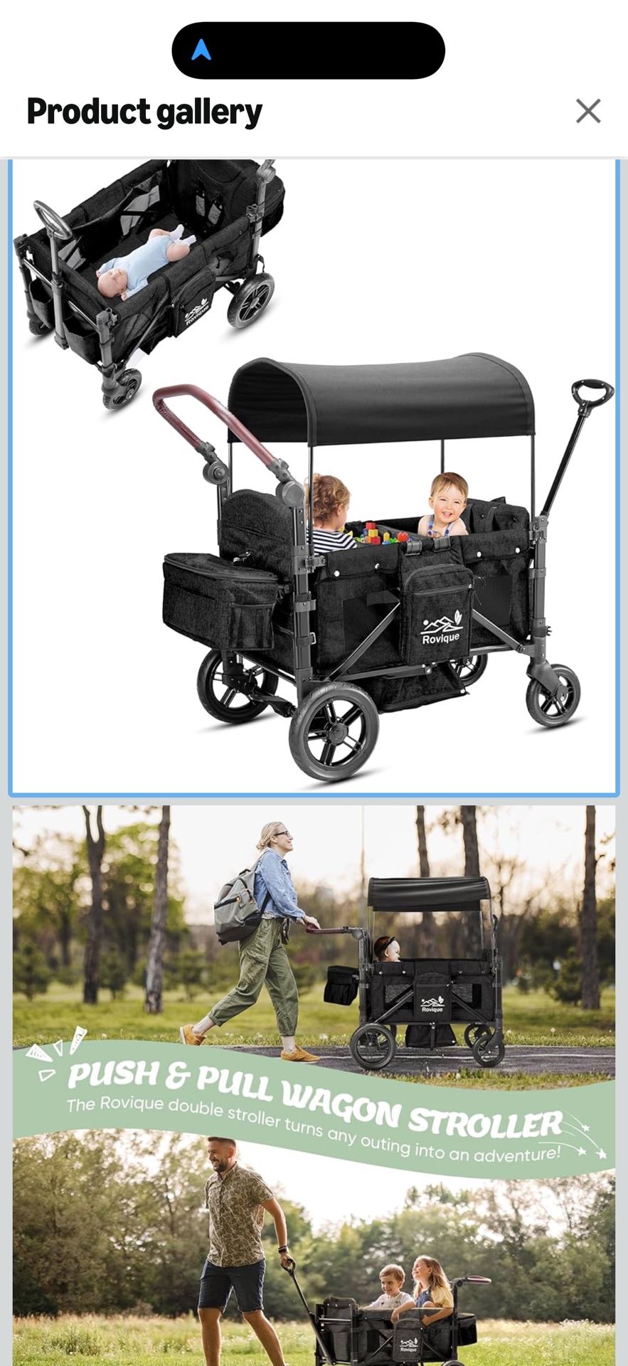 ROVIQUE stroller Wagon