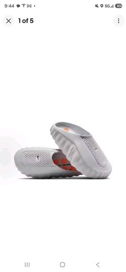 Mens Sizing Nike Mind 001 Slide Light Smoke Grey HQ4307-003 size 10