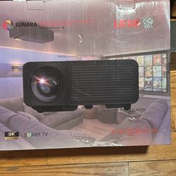8k UltraHD LUNARA Projector/ Digital Projector Self Lock Screen