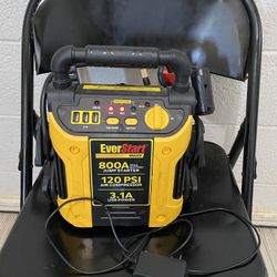 Jump Starter Air Compressor Combo