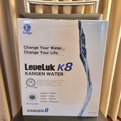 Kangen Water Leveluk K8. Unopened. 