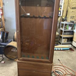 Glass-Front Gun Cabinet 36”x72”