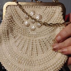 Vintage Beaded Clutch 