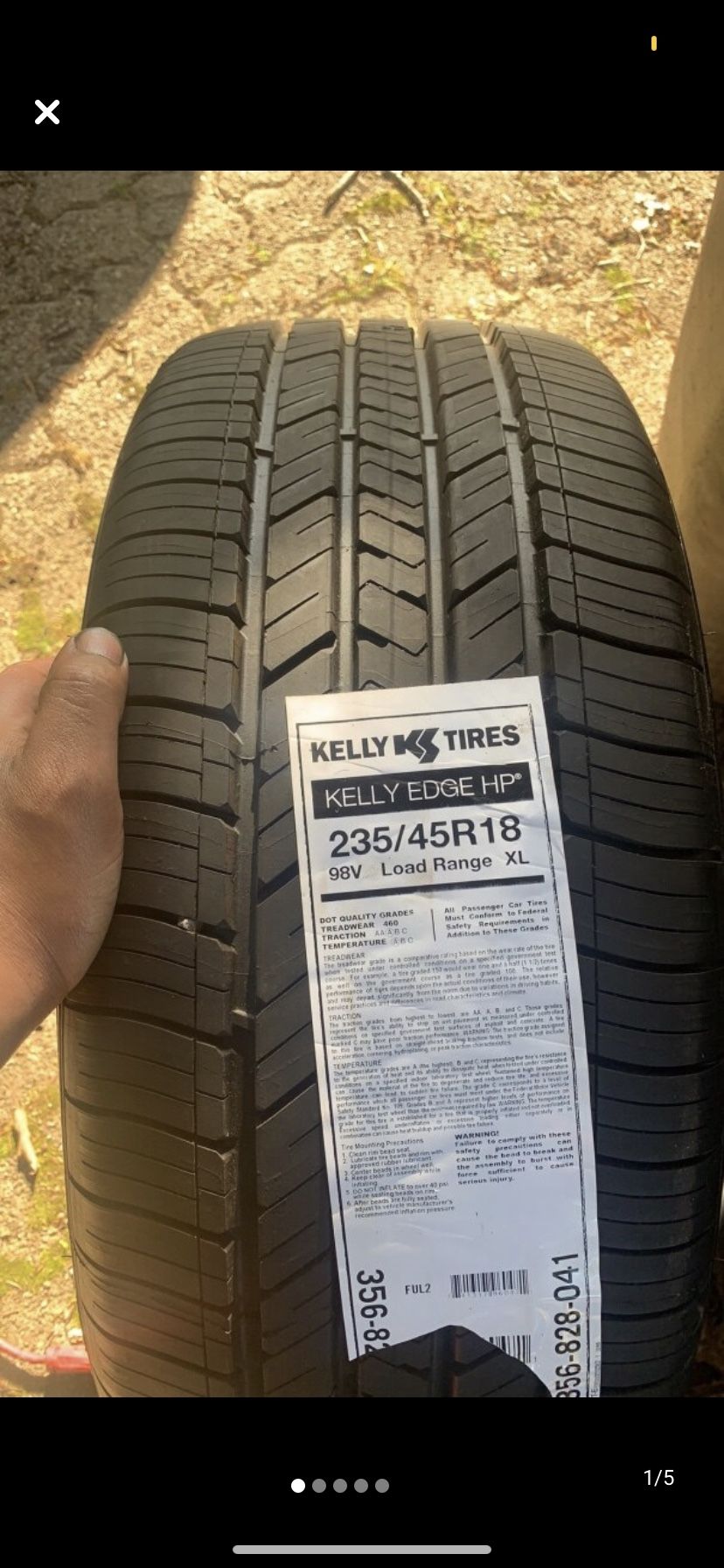 Brand New Eagle Ls2 Tires