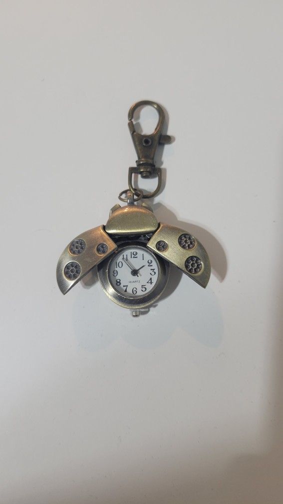 Clock Watch Charm