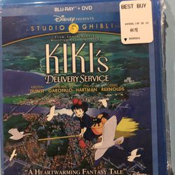 Brand new/sealed Kiki’s delivery service blu-Ray dvd combo released in 2014