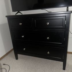 Delta Children Epic 3 Drawer Dresser With Interlocking Drawers Black Ebony