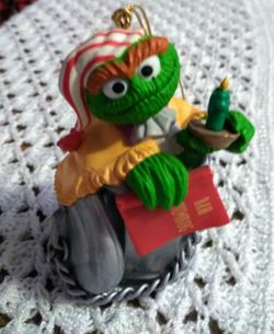 Mr. Grouch Christmas ornament