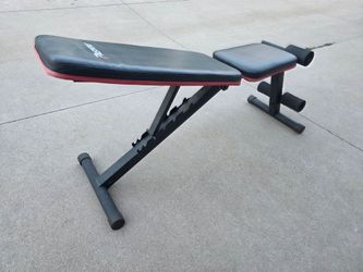 PASYOU Adjustable Weight Bench – As-Is