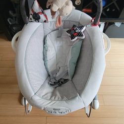 Graco – Soothe n Sway LX Portable Rocker, Modern Cottage