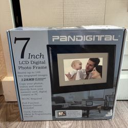 7” LCD Digital Photo Frame 128 Mb