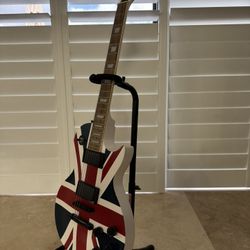 British Flag Guitar