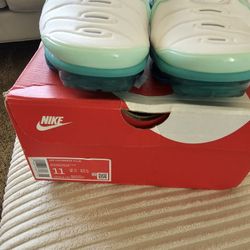 Nike Vapormax Mens Size 11 Teal/white