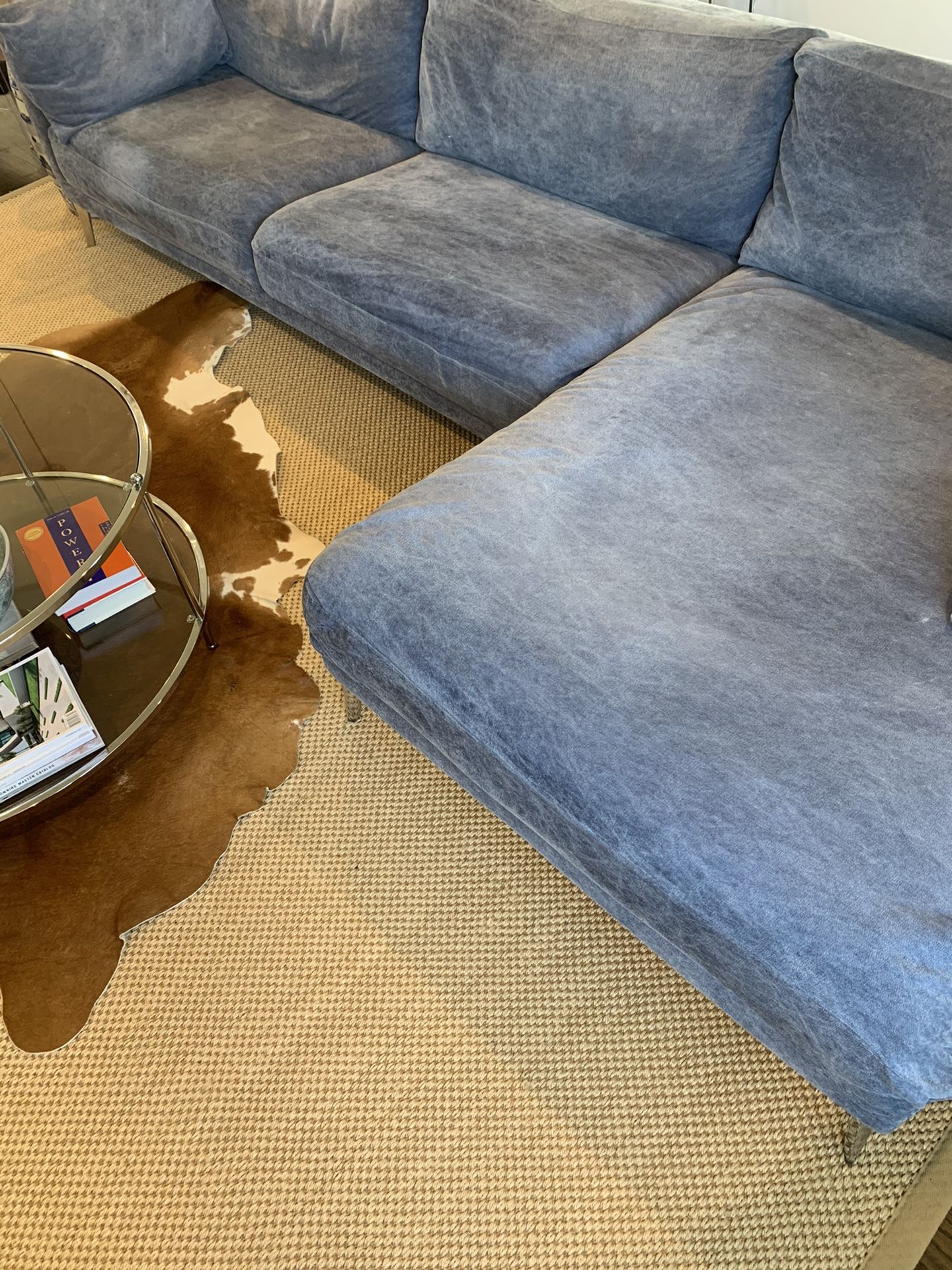 Giuseppe Nicoletti Genius Blue Sofa Limited Edition Made In Italy for