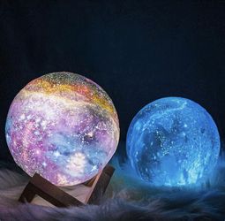 Galaxy Moon Lamp 