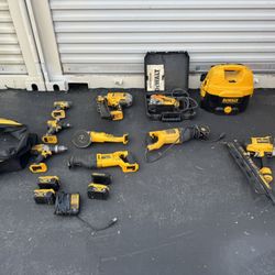 De Walt 20 V Tools  