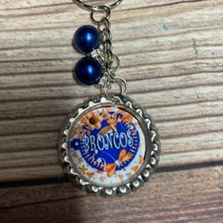 Denver Broncos Keychain