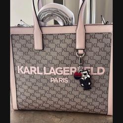 Karl Lagerfeld Paris Tote Bag 