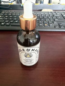 Fable & Mane MahaMane Smooth & Shine Hair Oil Travel Mini 1.8 fl Oz / 55 ml