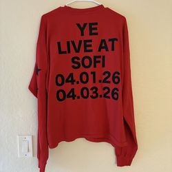 Kanye West YE Bully Merch Sofi Longsleeve Size 3