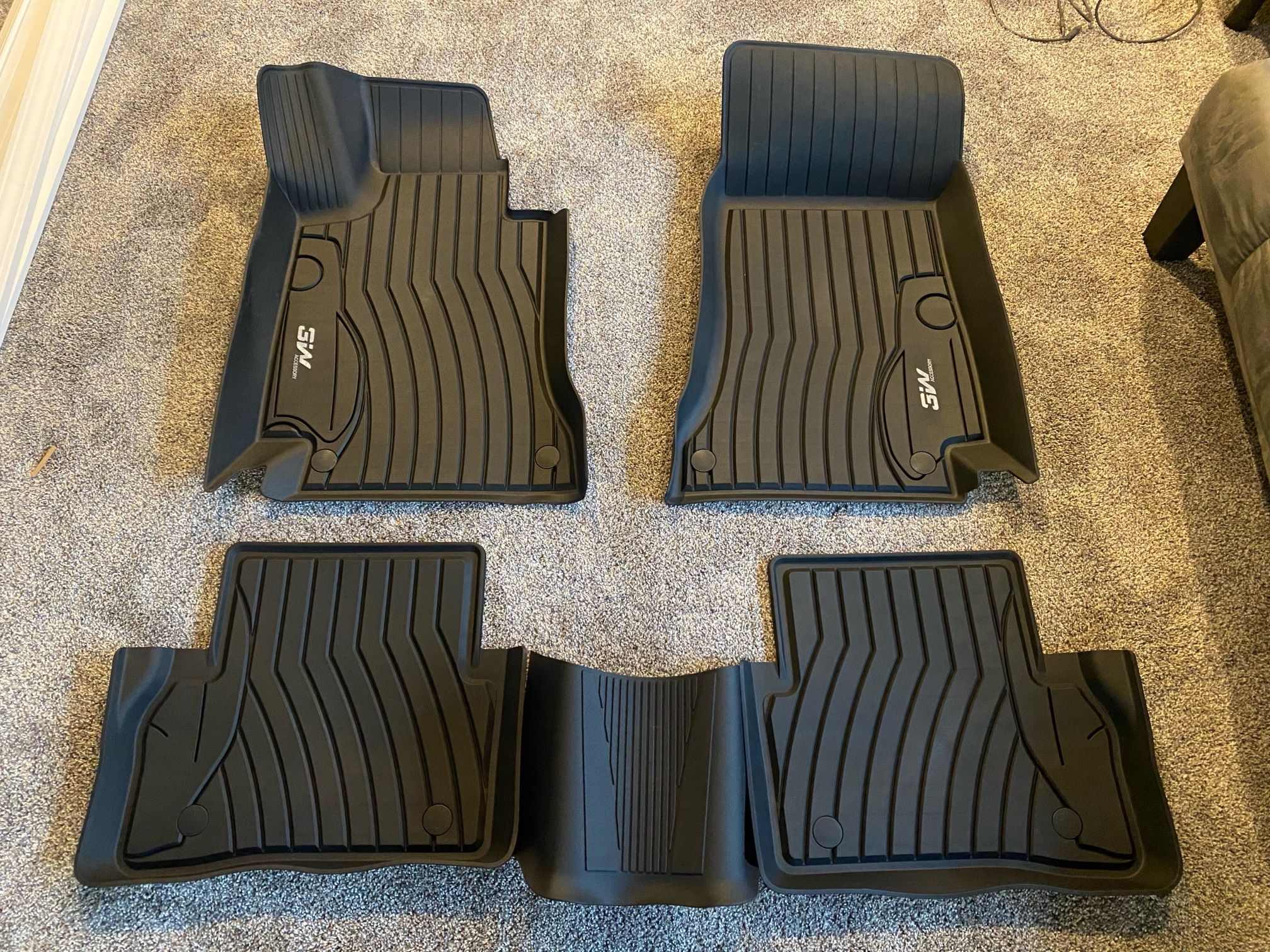 Mercedes Benz GLC 2016-2022 All Weather Floor Liners