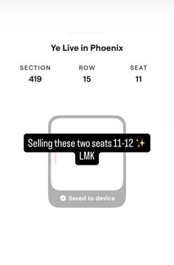 Kanye west concert YE