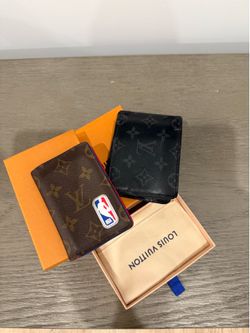 Louis Vuitton NBA Monogram Patch Pocket Organizer & Black Monogram Wallet
