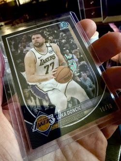 Luka doncic 10/10 Black