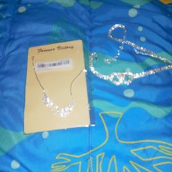 Women's. Costume Jewelry Necklace And Anklet. $5. 