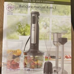 Princess House - Batidora Manual 4-en- 1
