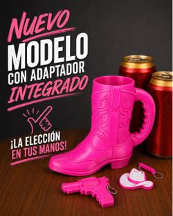 Bota soporte para lata