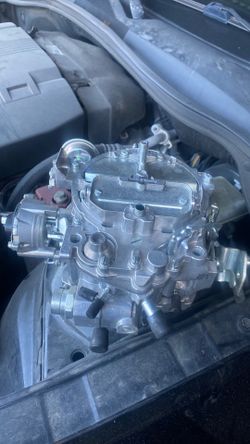 Carburetor Chevy v8 4 gargantas reconstruido