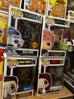 Funko mixed Damaged Boxes